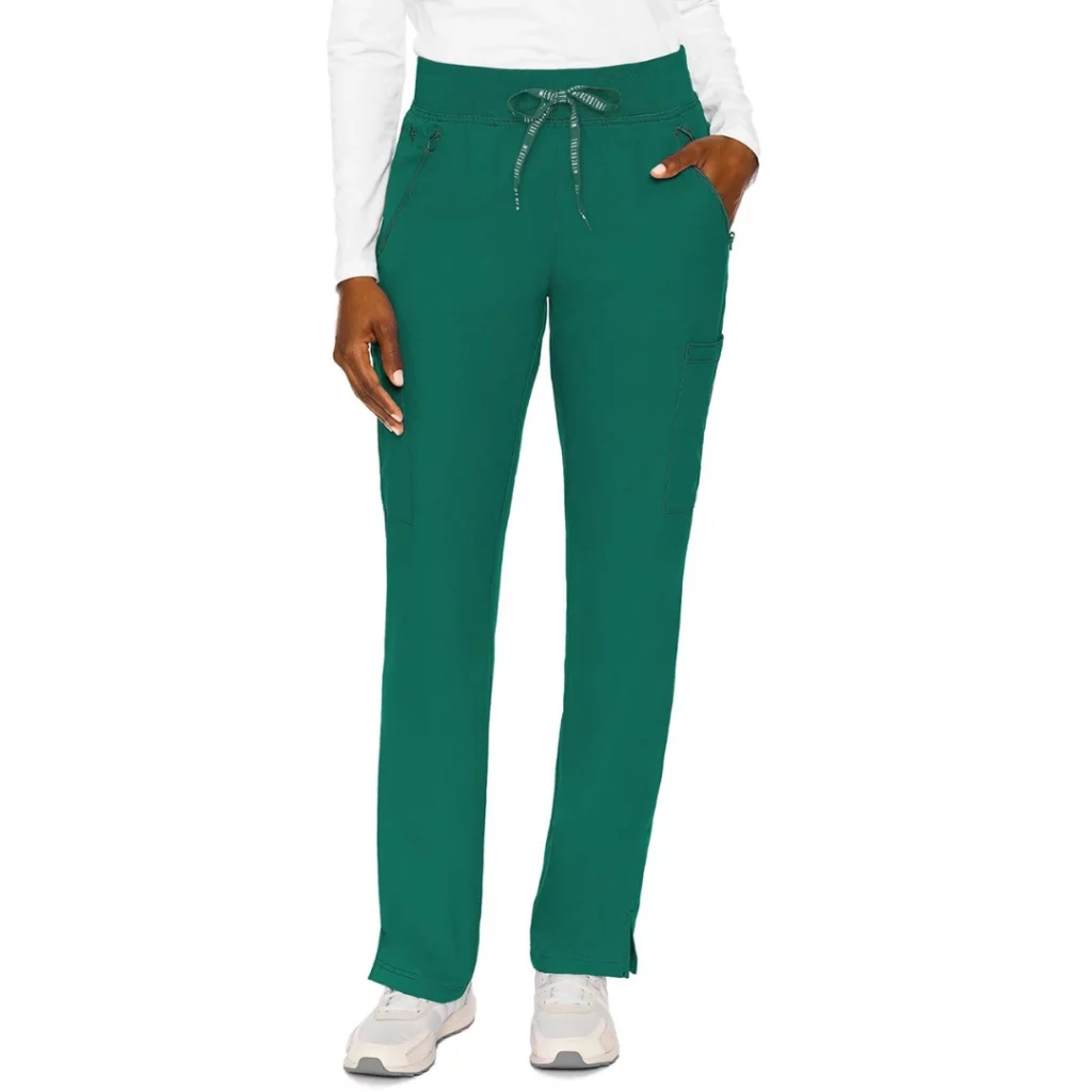Med Couture Insight Women's Mid Rise Pull-on Tapered Leg Ankle Pant